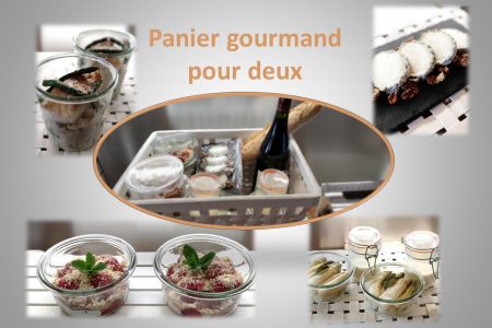 Délicieux panier gourmand pour 2 personnes