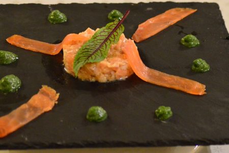 Tartare de saumon